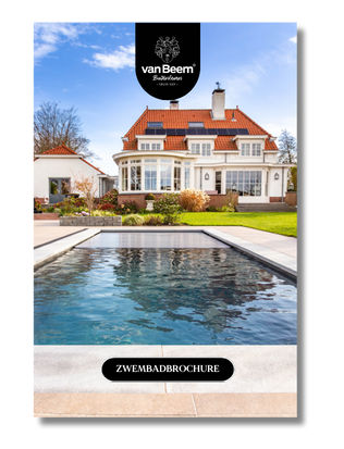 Brochure mock-up LPW Pools zwembaden – monoblok zwembadoplossingen – Van Beem Buitenleven