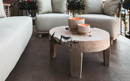 Gommaire Samba low table large van teakhout – luxe tuinmeubel – Van Beem Buitenleven