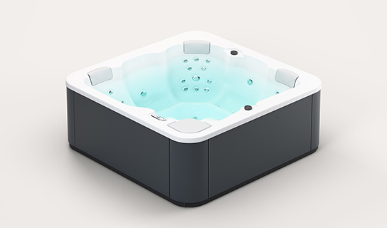 Aquavia Aqualife 5 spa bubbelbad – compacte 5-persoons spa met hydromassage voor tuin of wellness