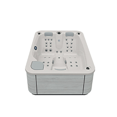 Aquavia Aqualife Touch jacuzzi Butterfly Cameo voor luxe wellness in de tuin