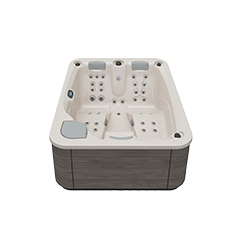 Aquavia Aqualife Touch jacuzzi Thunder Alba voor luxe wellness in de tuin