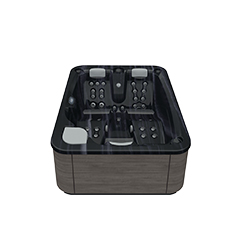 Aquavia Aqualife Touch jacuzzi Thunder Pearl Shadow voor luxe wellness in de tuin