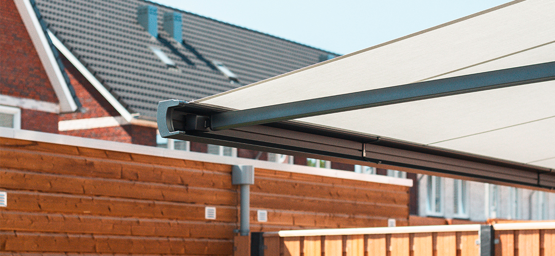 Markilux MX-3 knikarm zonnescherm voor luxe terraszonwering