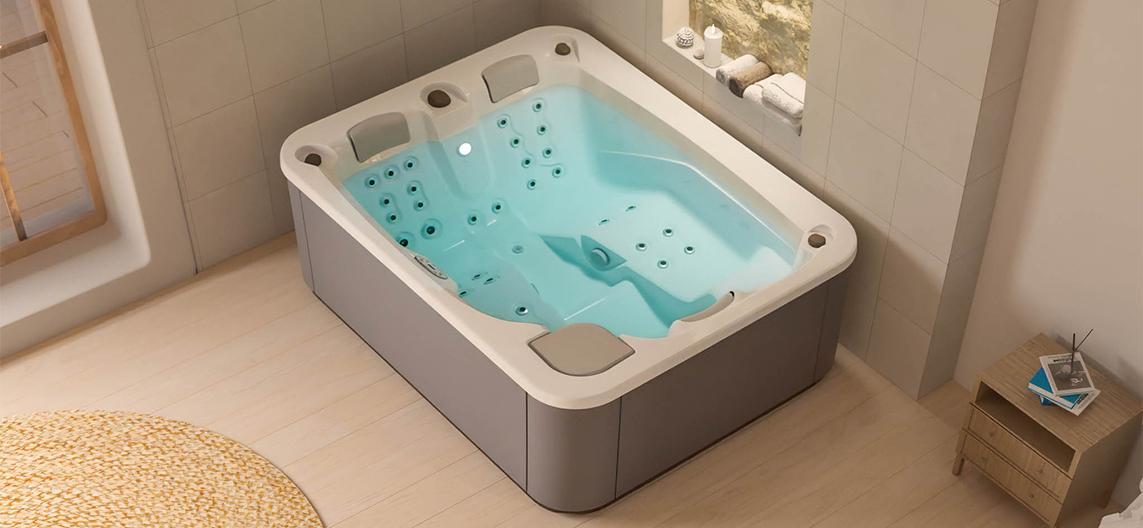 Aquavia Aqualife Touch jacuzzi voor luxe wellness in de tuin