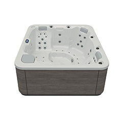 Aquavia Aqualife collectie model Feel jacuzzi in Thunder Cameo voor luxe wellness in de tuin