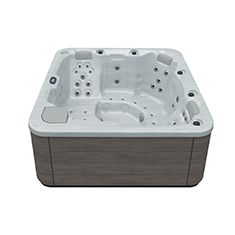 Aquavia Aqualife collectie model Feel jacuzzi in Thunder Sterling voor luxe wellness in de tuin