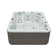 Aquavia Aqualife collectie model Feel jacuzzi in Thunder White voor luxe wellness in de tuin