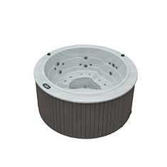 Aquavia Aqualife collectie model Sundown jacuzzi in Sterling voor luxe wellness in de tuin