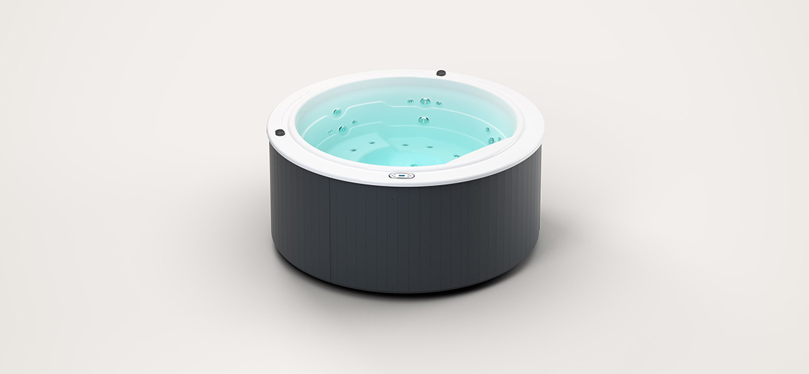 Aquavia Aqualife collectie model Sundown jacuzzi voor luxe wellness in de tuin