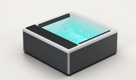 Aquavia City collectie model Quantum jacuzzi voor luxe wellness op terras of in de tuin