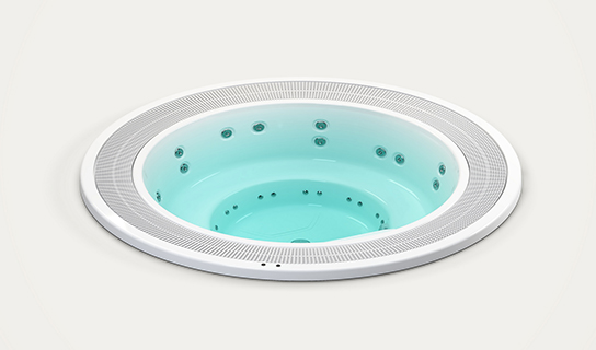 Aquavia Infinity collectie model Bali jacuzzi voor luxe wellness in de tuin