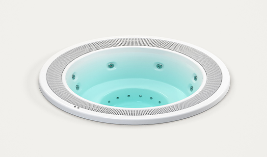 Aquavia Infinity collectie model Martinique jacuzzi voor luxe wellness in de tuin