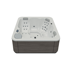 Aquavia spa Aqualife 5 jacuzzi in Thunder Cameo voor luxe wellness in de tuin