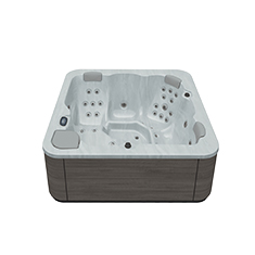 Aquavia spa Aqualife 5 jacuzzi in Thunder Sterling voor luxe wellness in de tuin