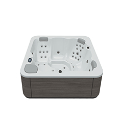 Aquavia spa Aqualife 5 jacuzzi in Thunder White voor luxe wellness in de tuin