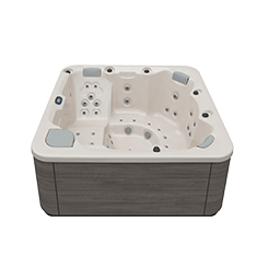 Aquavia spa Aqualife Pulse jacuzzi in Thunder Alba voor luxe wellness in de tuin
