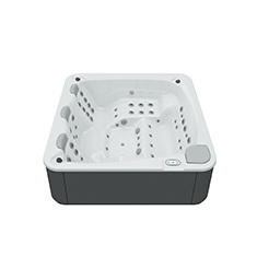 Aquavia Aqualife Touch 5 jacuzzi in Graphite White voor luxe wellness in de tuin