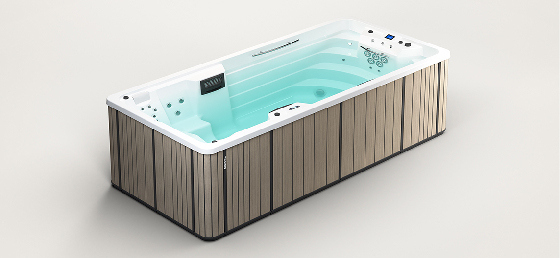Aquavia Amazon Swim Spa for luxury wellness and swimming in the backyard