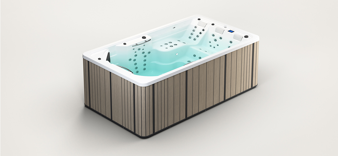 Aquavia Fitness Swim Spa for luxury wellness and swimming in the backyard